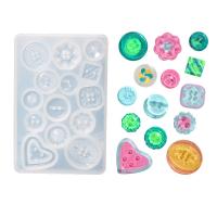 DIY Epoxy Mold Set, Silicone, white 