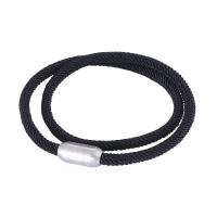 Milan Cord Bracelet, with 316 Stainless Steel, polished, fashion jewelry & Unisex 4mm 