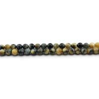 Tiger Eye Beads, Round, polished, DIY mixed colors Approx 38 cm 