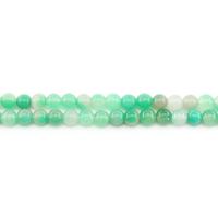 Regenbogen Jade, rund, poliert, DIY, grün, 10mm, ca. 38PCs/Strang, verkauft von Strang