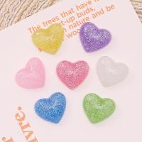 Mobile Phone DIY Decoration, Resin, Heart 