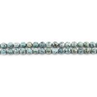 Dyed Granite Beads, Round, polished, DIY, blue, 10mm, Approx 