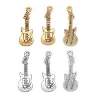 Zinc Alloy Jewelry Pendants, Guitar, plated, Unisex Approx 