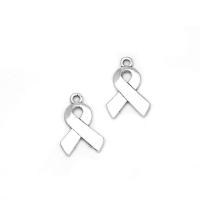 Zinc Alloy Jewelry Pendants, Bowknot, antique silver color plated, Unisex, 14*9, Approx 