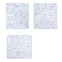 DIY Epoxy Mold Set, Silicone, white 