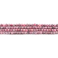 Dyed Granite Beads, Round, polished, DIY, pink, 6mm, Approx 