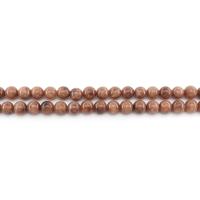 Teint perles de marbre, marbre teint, Rond, poli, DIY, couleur de café, 10mm, Environ Vendu par brin