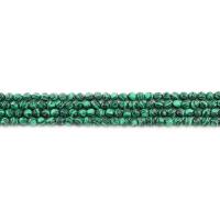 Teint perles de marbre, marbre teint, Rond, poli, DIY & imitation de malachite & facettes, vert malachite, 4mm, Environ Vendu par brin