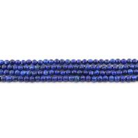 Dyed Granite Beads, Round, polished, DIY, lapis lazuli, 4mm, Approx 