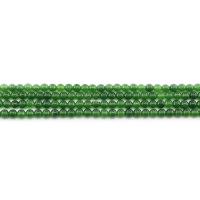 Abalorios De Mármol Teñido, Esférico, pulido, Bricolaje, verde, 4mm, aproximado 90PCs/Sarta, Vendido por Sarta