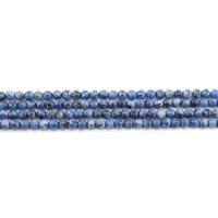 Dyed Granite Beads, Round, polished, DIY, blue, 4mm, Approx 