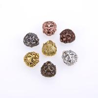 Zinc Alloy Animal Beads, Lion, plated, vintage & DIY 