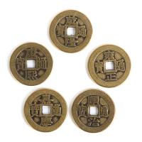 Commemorative Coin, Brass, antique bronze color plated, 5 pieces & Imitation Antique 