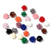 樹脂ジュエリービーズ, 樹脂, 花形, DIY, 無色, 6mm, 約 30パソコン/バッグ, 売り手 バッグ