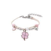 Bracelet d'émail en alliage de zinc, avec porcelaine, styles différents pour le choix & pour femme, Vendu par PC