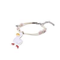 Bracelet d'émail en alliage de zinc, styles différents pour le choix & pour femme Environ 7.06 pouce, Vendu par PC