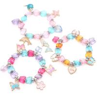 
Bracelets enfants, alliage de zinc, avec résine, pour les enfants & styles différents pour le choix & émail, multicolore Environ 6.29 pouce, Vendu par PC