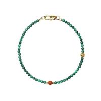 Pulsera de malaquita, Malachita, Joyería & para mujer, 3mm, longitud:15.5-16 cm, Vendido por UD