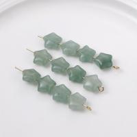 Green Aventurine Bead, Star, DIY, green, 10mm Approx 0.9mm 