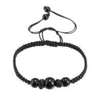 Nylonschnur Armbänder, mit Achat, stricken, Modeschmuck & für Frau, keine, Länge:16-30 cm, verkauft von PC