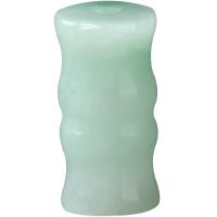 Jade Birma Perle, Burma Jade, Zylinder, geschnitzt, DIY, grün, 5x10mm, verkauft von PC