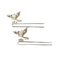 Hair Stick Findings, Zinc Alloy, gold color plated, DIY 