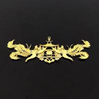 Zinc Alloy Hair Accessories DIY Findings, gold color plated 