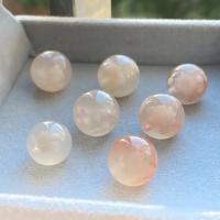 Cherry Blossom Agate Beads, Round, DIY 