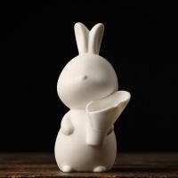 Décoration de porcelaine, lapin, fait à la main, pour la maison et le bureau & durable & styles différents pour le choix, Vendu par PC