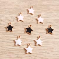 Zinc Alloy Enamel Pendants, Star, DIY 