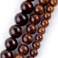 Chalcedony Beads, Round, DIY brown Approx 37-39 cm 