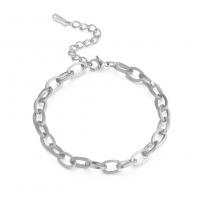 Stainless Steel Chain Bracelets, 304 Stainless Steel, with 5 extender chain, plated, fashion jewelry & Unisex & hollow cm 