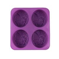 DIY Epoxy Mold Set, Silicone, purple 