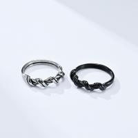 Titan Stahl Fingerring, Titanstahl, poliert, Modeschmuck & unisex & verschiedene Größen vorhanden, keine, 4mm, verkauft von PC