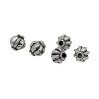 Zinklegierung Schmuckperlen, Laterne, antik silberfarben plattiert, DIY, 7.5x8mm, ca. 100PCs/Tasche, verkauft von Tasche