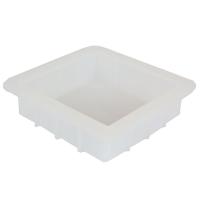 DIY Epoxy Mold Set, Silicone,  Square, white 