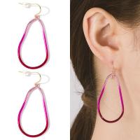 Zinc Alloy Drop Earring, plated, fashion jewelry & for woman 