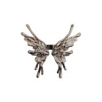 Zinc Alloy Cuff Finger Ring, Butterfly, fashion jewelry & for woman 