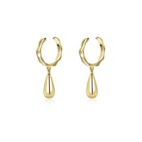 Sterling Silver Drop Earring, 925 Sterling Silver, plated, for woman 