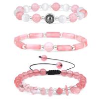 Edelstein Armband-Set, drei Stücke & unisex, keine, 3PCs/setzen, verkauft von setzen