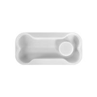 DIY Epoxy Mold Set, Silicone, Dog Bone, white 