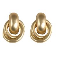 Zinc Alloy Drop Earring, plated, fashion jewelry & for woman 