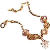 European Match Cristal Bracelets, alliage de zinc, avec cristal, pour femme & avec strass Environ 7.48 pouce, Vendu par PC