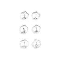 Sterling Silver Spacer Beads, 925 Sterling Silver, polished original color Approx 2.5mm 