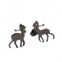 Titanium Steel Earrings, Animal, fashion jewelry & for woman 