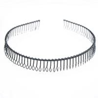 Hair Bands, Iron, fashion jewelry & Unisex, black 