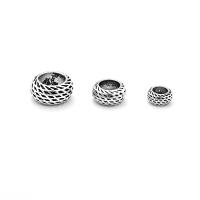 Sterling Silver Spacer Beads, 925 Sterling Silver, polished original color 