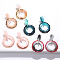 Acrylic Drop Earring, fashion jewelry & for woman 