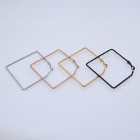 Stainless Steel Hoop Earring, 304 Stainless Steel, Vacuum Ion Plating, fashion jewelry & for woman 