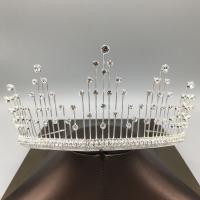 Bridal Tiaras, Zinc Alloy, plated, fashion jewelry & for woman & with rhinestone 